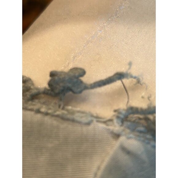 Umgee Medium Babydoll Cold Shoulder Dress‎ Women's Light Blue Lace Trim - Picture 8 of 8